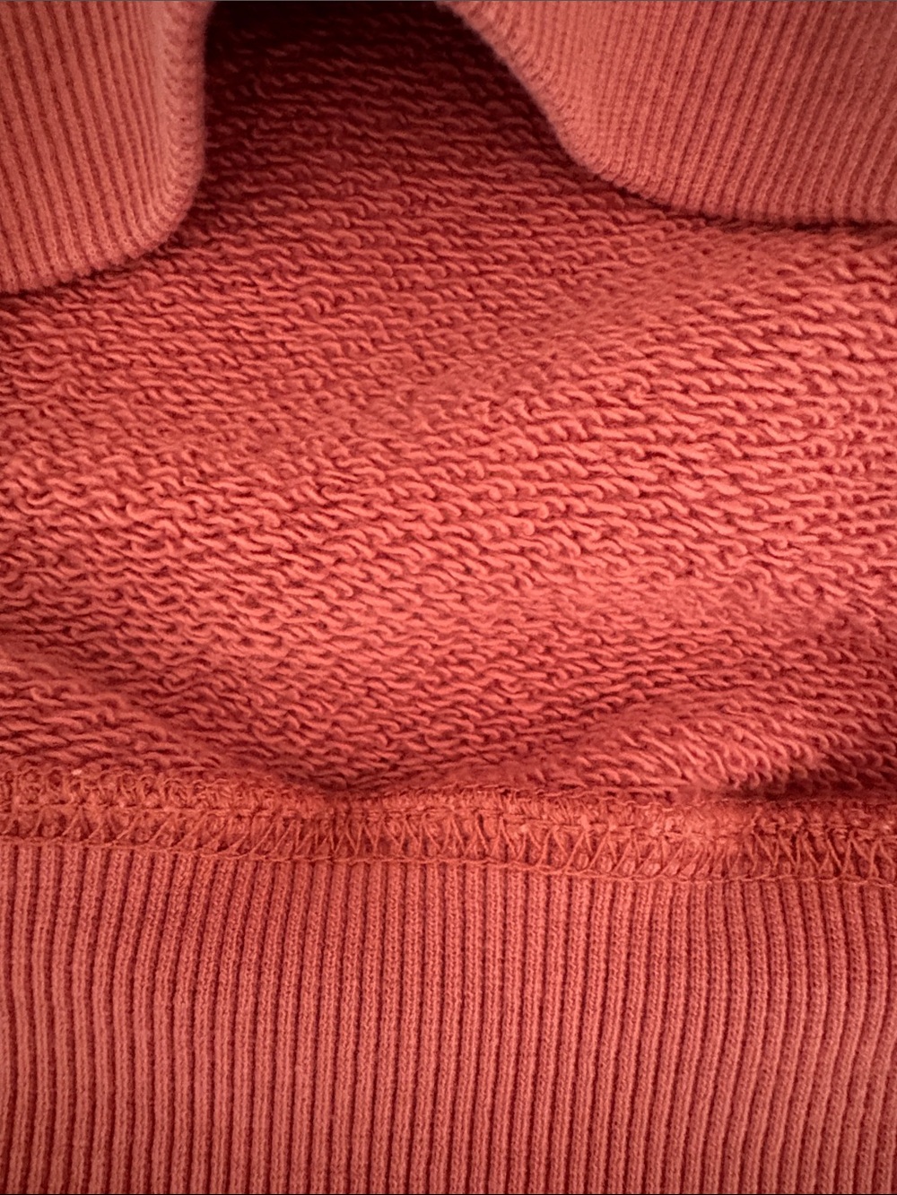 Spiritual Gangster Off-Shoulder Muted/Dusty Rose Women's Lounge Top - Picture 5 of 10